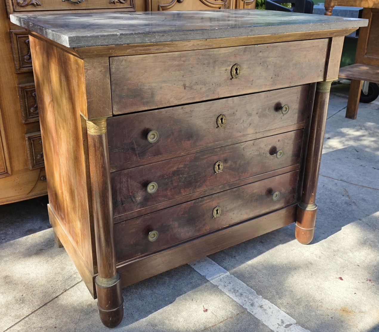 A French Empire Commode